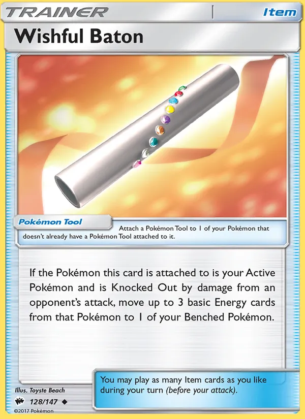 Wishful Baton card