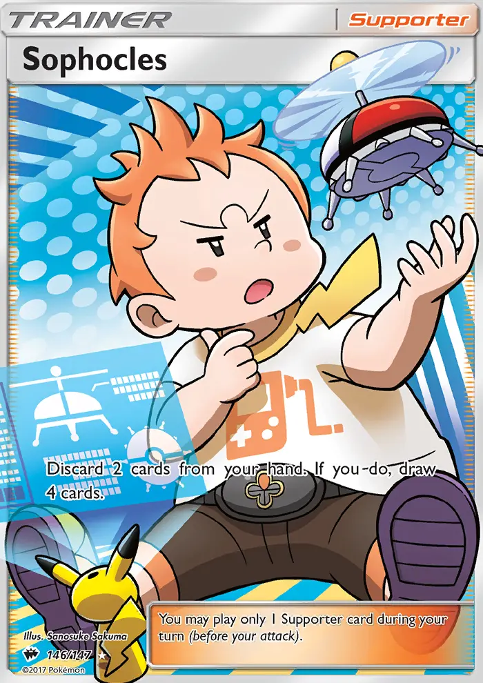 Sophocles Pokémon card