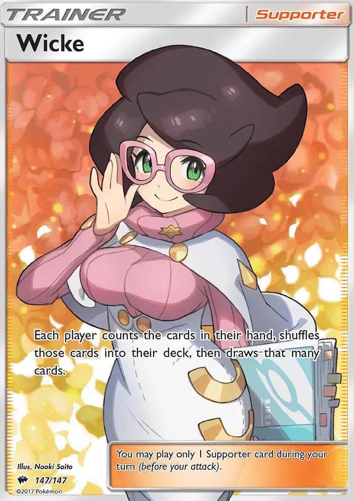 Wicke Pokémon card