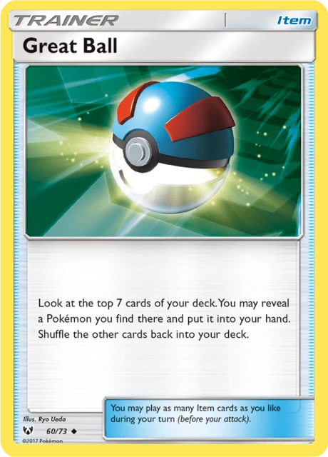 Great Ball Pokémon card