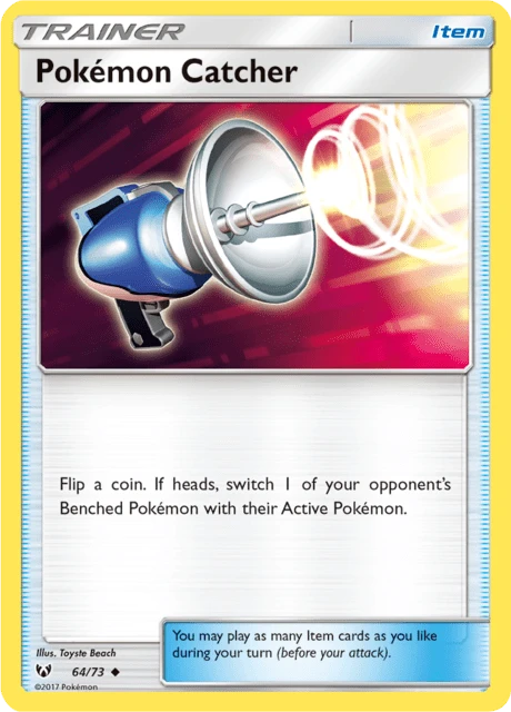 Pokémon Catcher Pokémon card