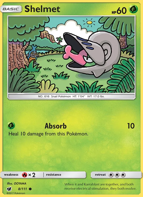 Shelmet card