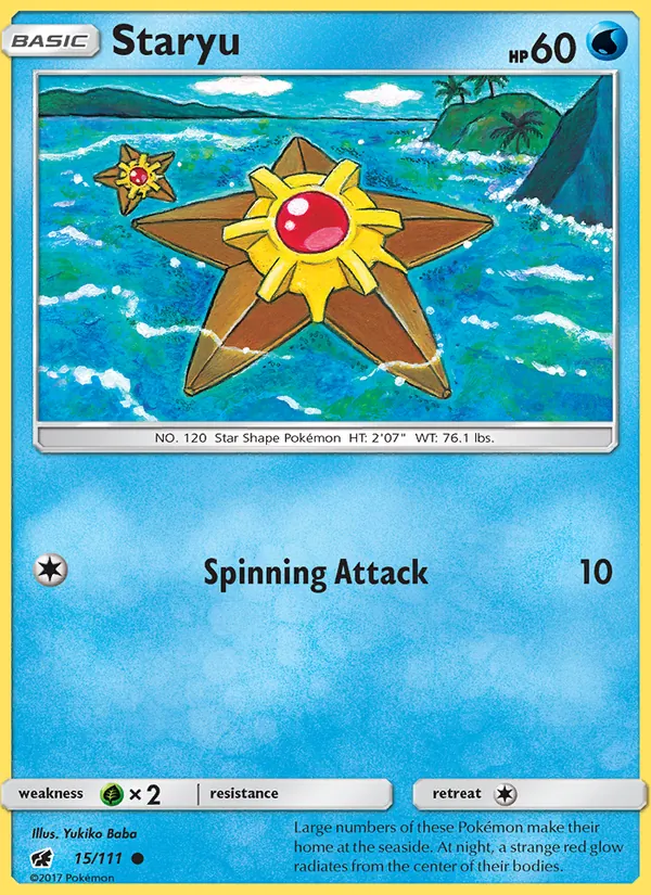 Staryu card