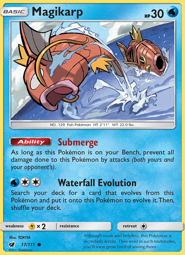 Magikarp Pokémon card