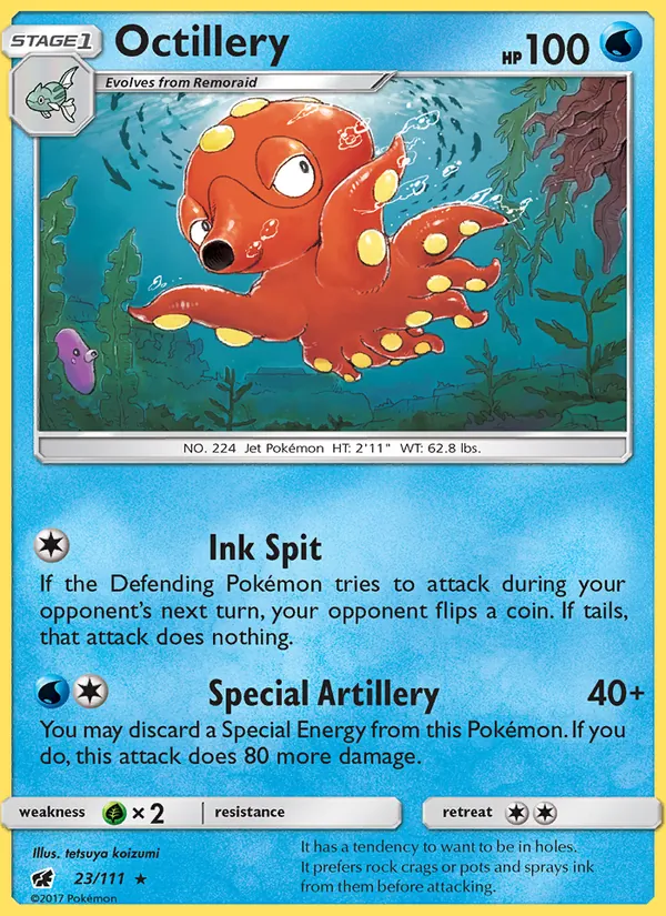 Octillery card