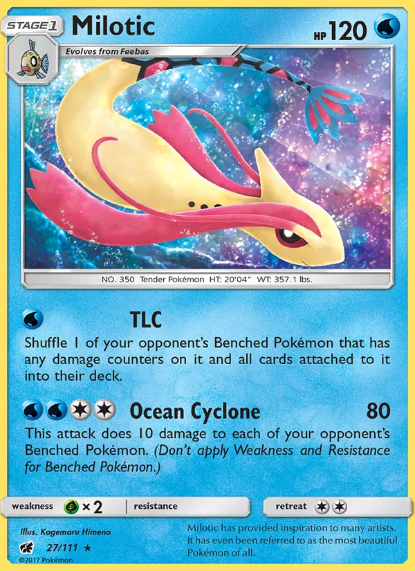 Milotic card