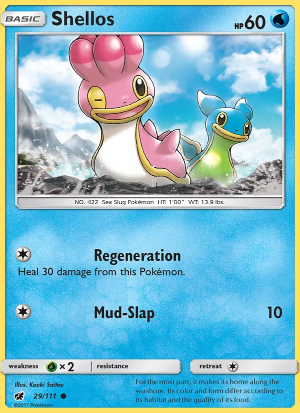 Shellos card