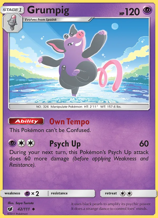 Grumpig card