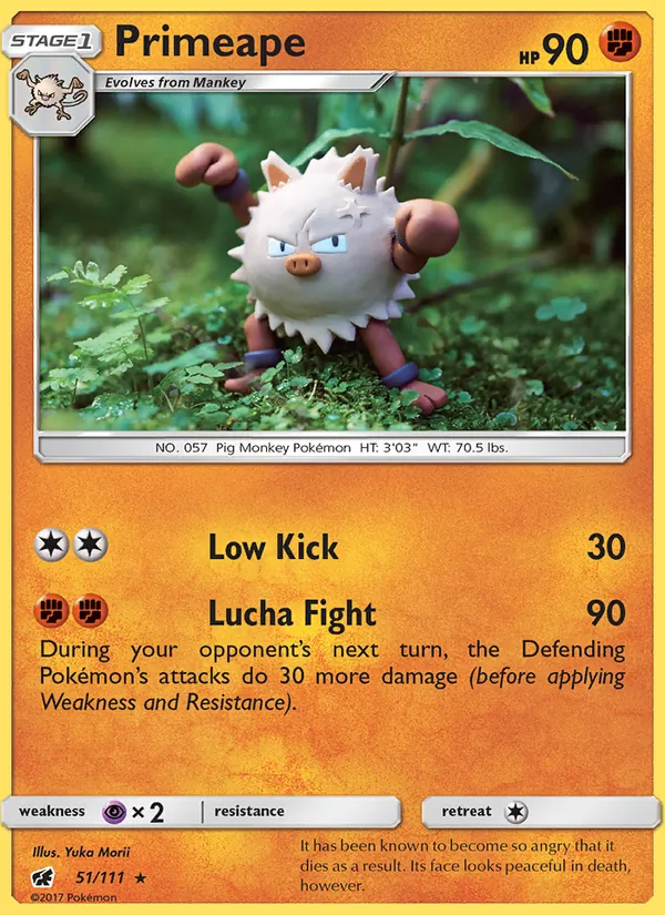 Primeape card