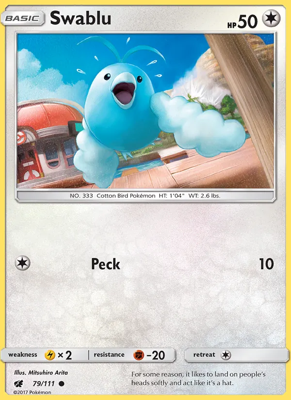 Swablu card