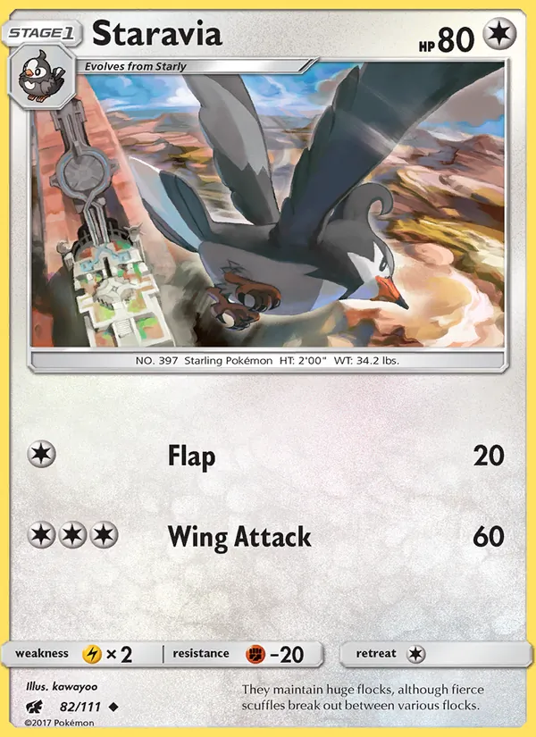 Staravia card