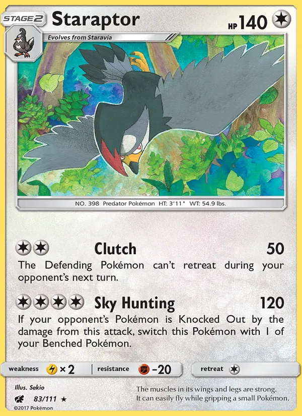 Staraptor card
