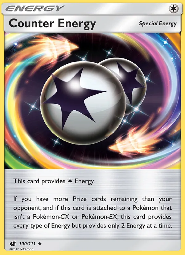 Counter Energy card