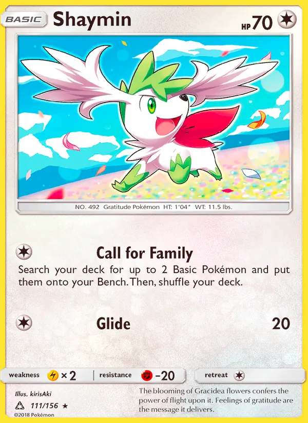Shaymin card