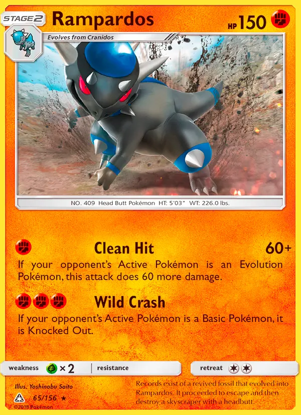 Rampardos card