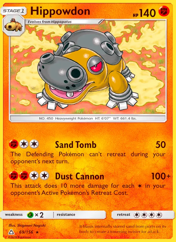 Hippowdon card