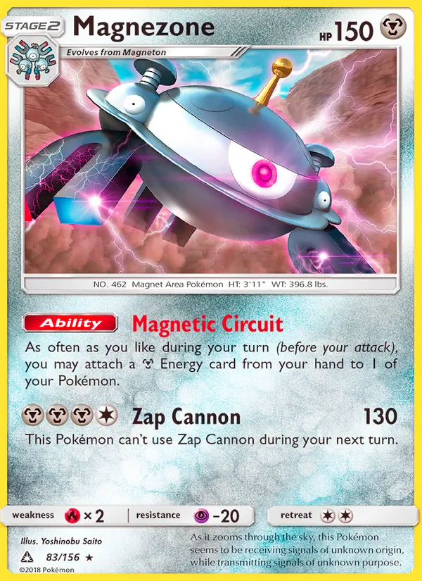 Magnezone Pokémon card