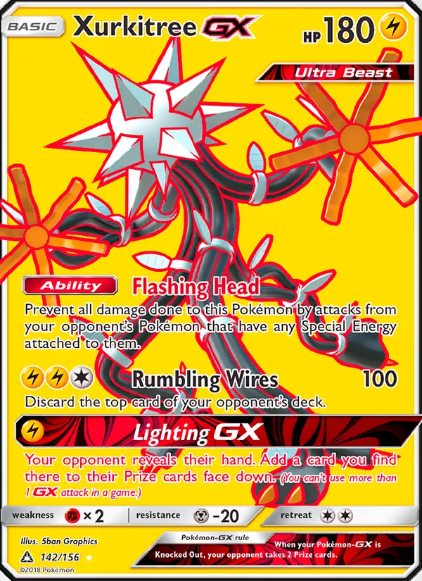 Xurkitree GX Pokémon card
