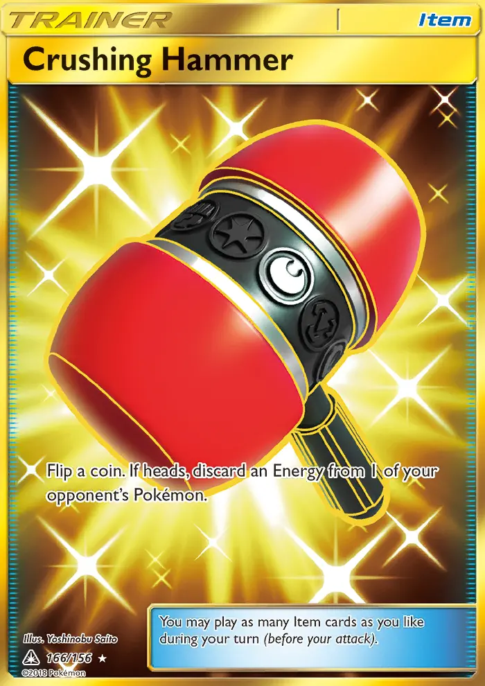Crushing Hammer Pokémon card