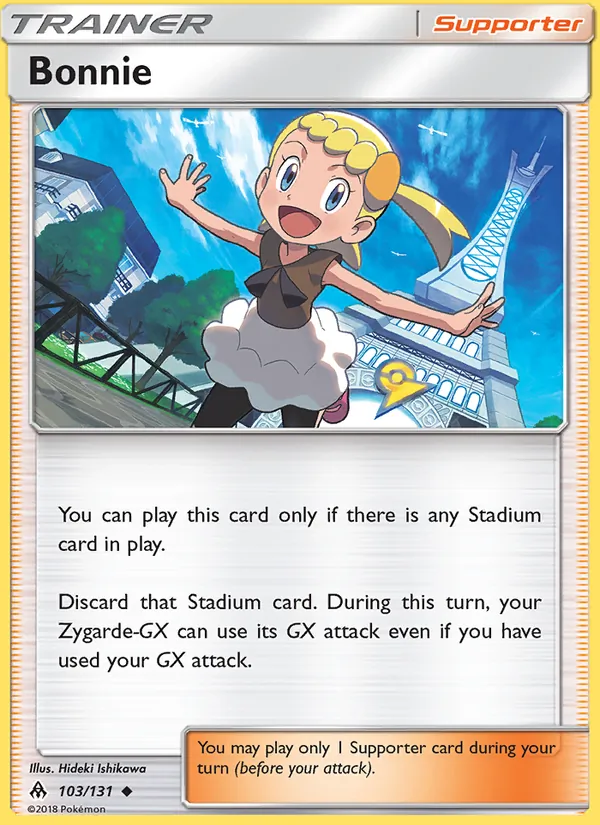 Bonnie card
