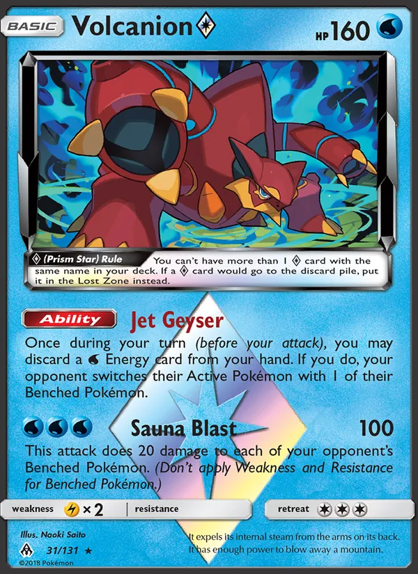 Volcanion ◇ card