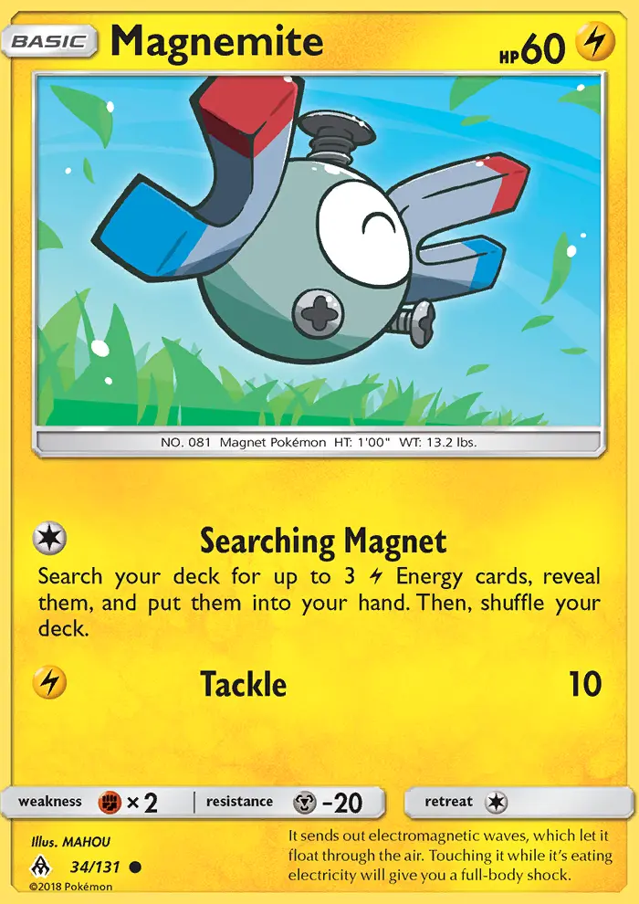Magnemite Pokémon card