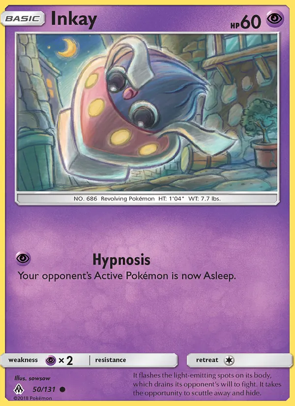 Inkay Pokémon card