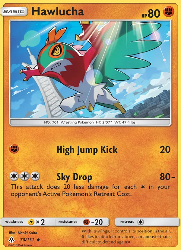 Hawlucha Pokémon card