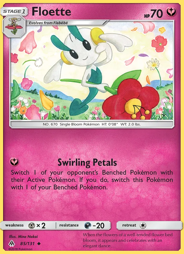 Floette Pokémon card