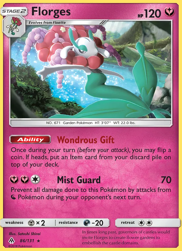 Florges Pokémon card