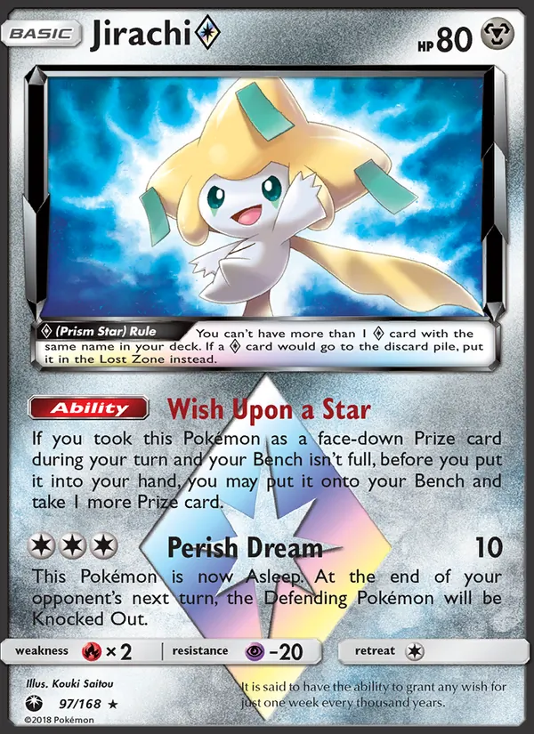 Jirachi ◇ Pokémon card