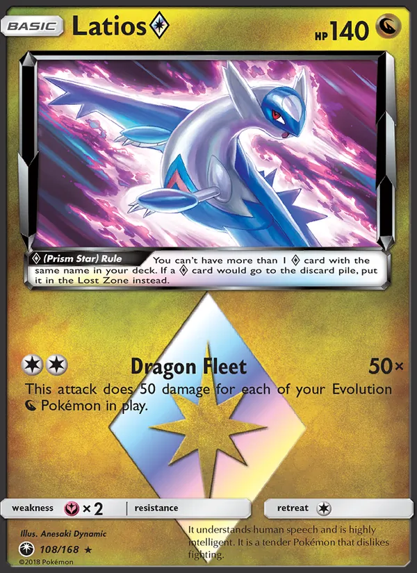 Latios ◇ Pokémon card
