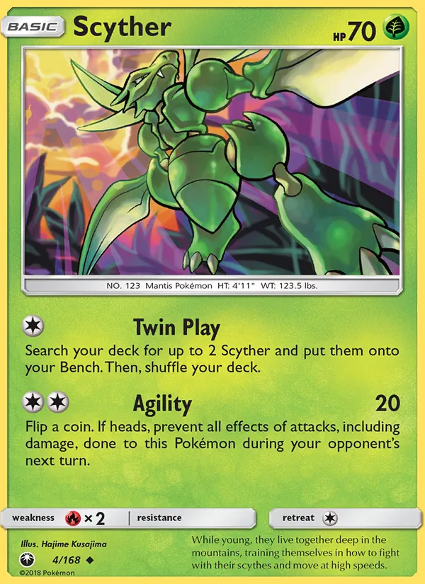 Scyther card