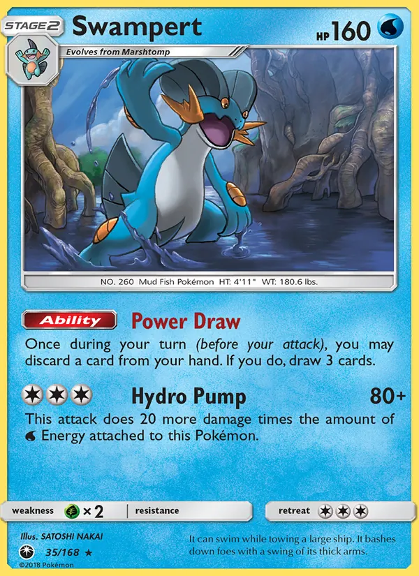 Swampert card