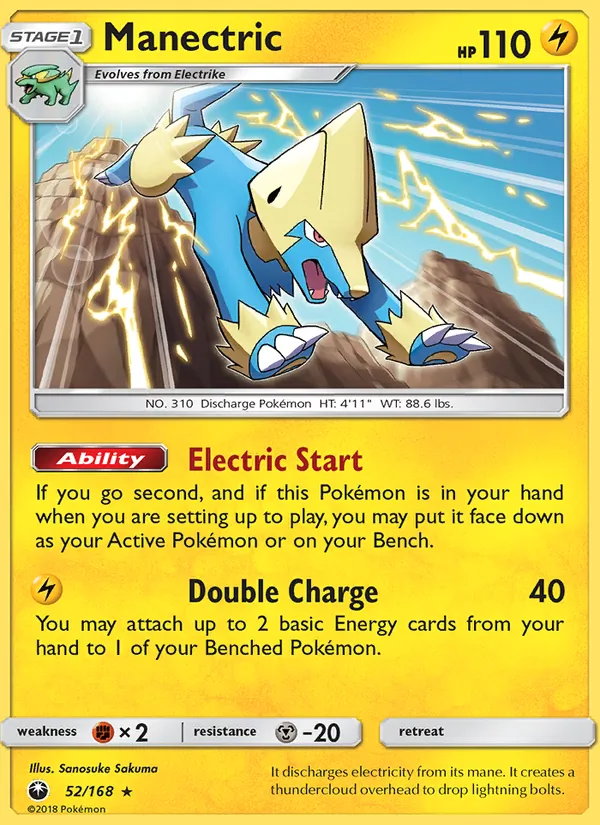 Manectric card