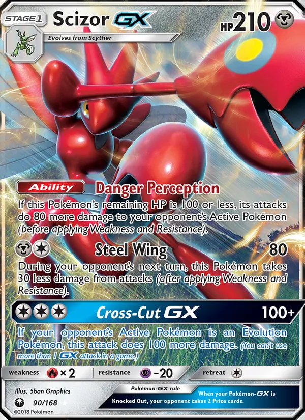 Scizor GX card