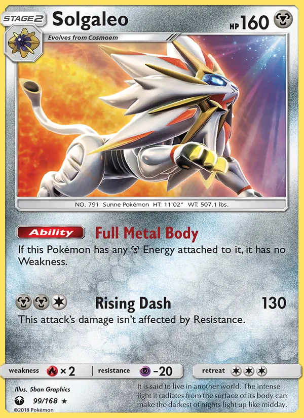 Solgaleo card
