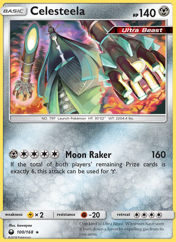 Celesteela Pokémon card