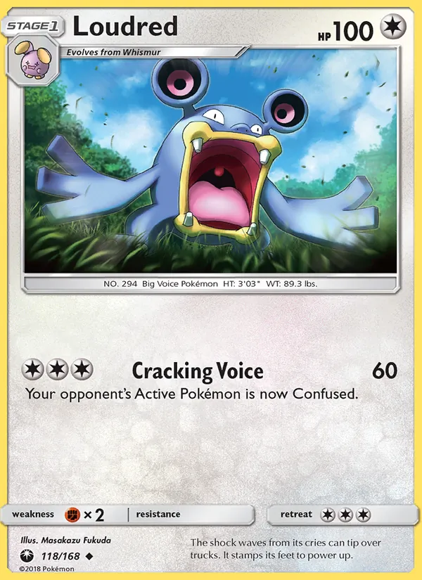 Loudred card