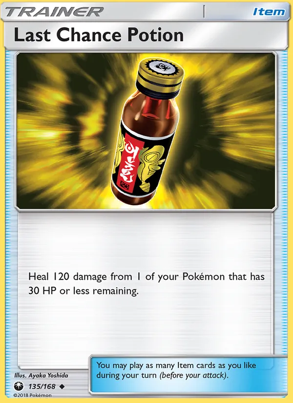 Last Chance Potion card