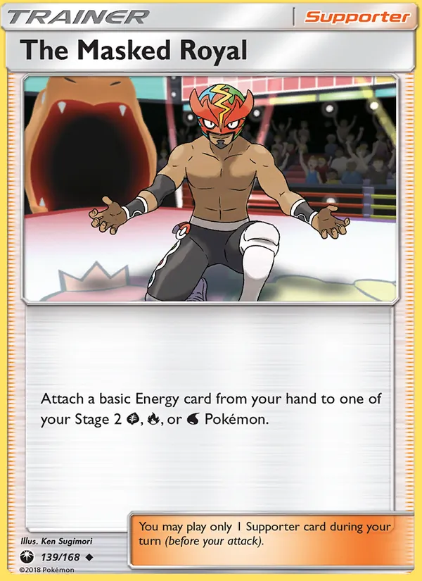 The Masked Royal card