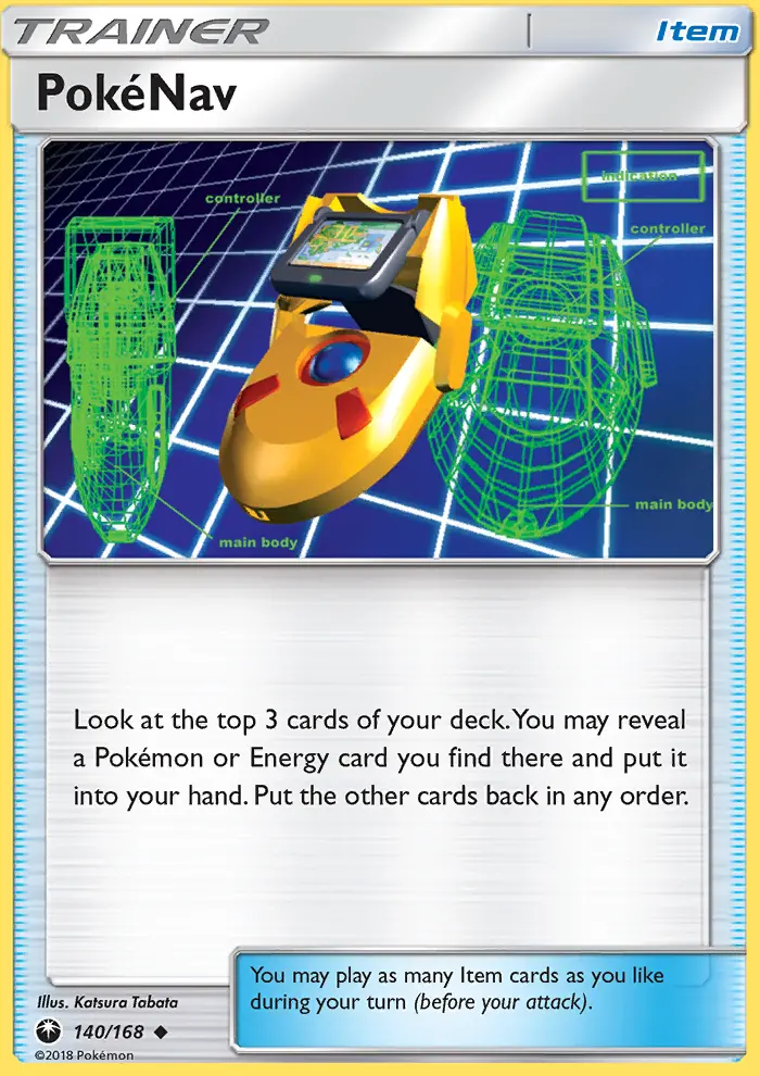 PokéNav Pokémon card