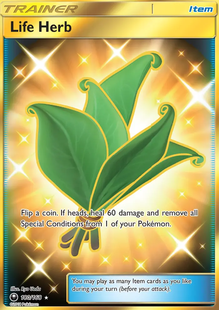 Life Herb Pokémon card