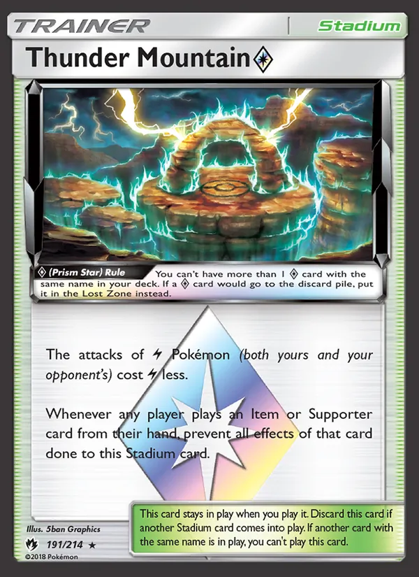 Thunder Mountain ◇ card
