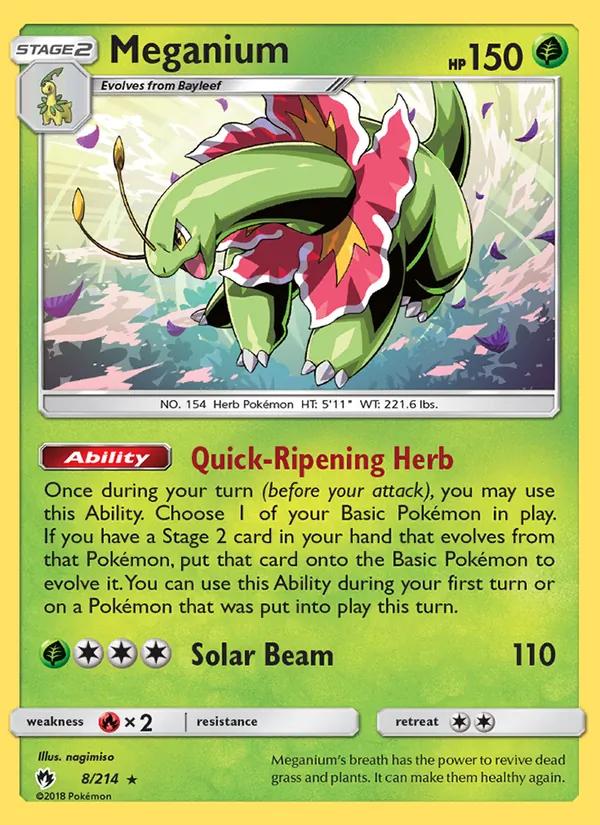 Meganium card
