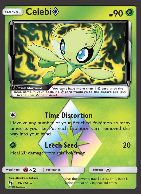 Celebi ◇ Pokémon card