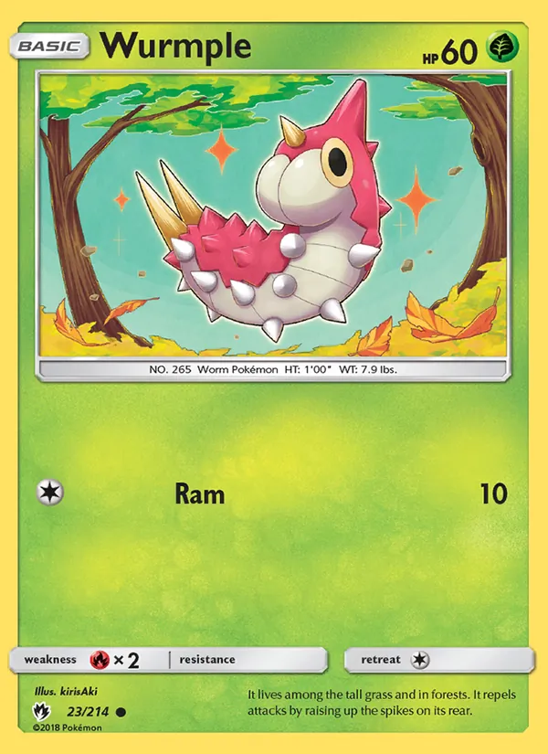 Wurmple card
