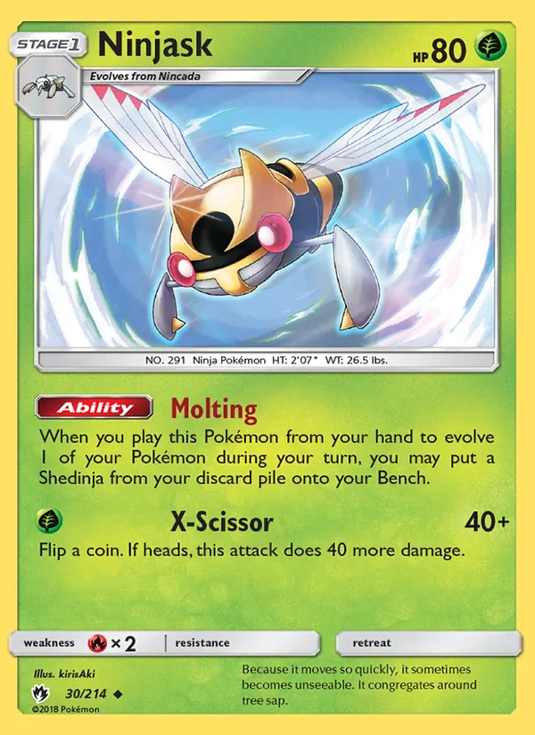 Ninjask card