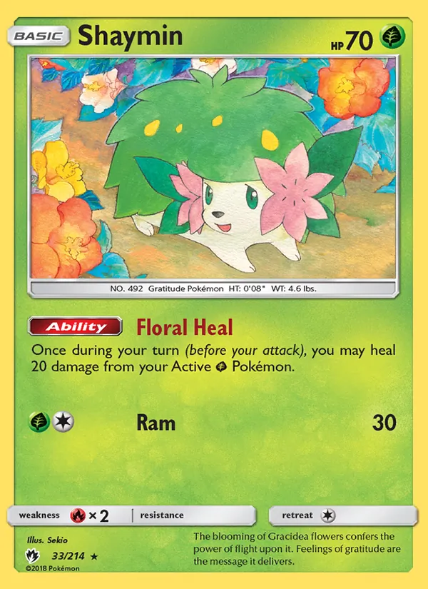Shaymin card