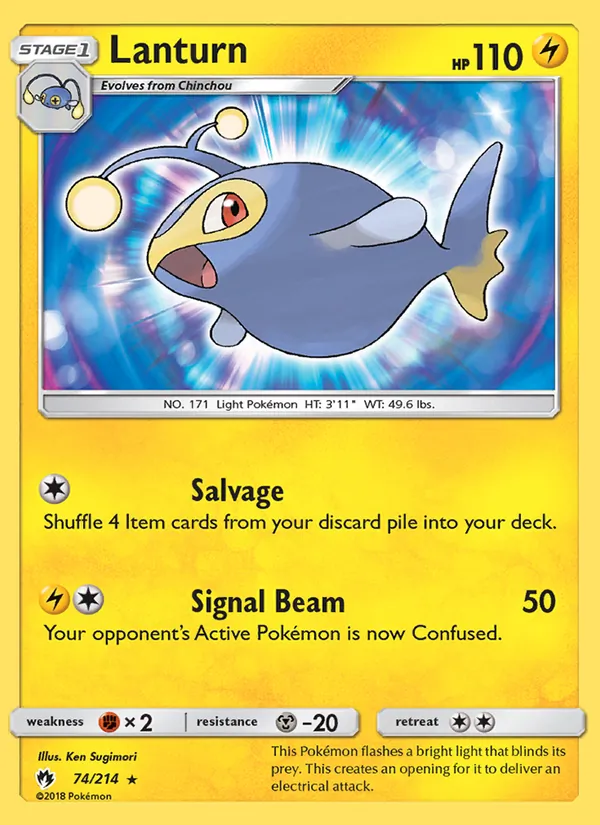 Lanturn card